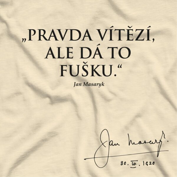 Triko s názorem - Jan Masaryk
